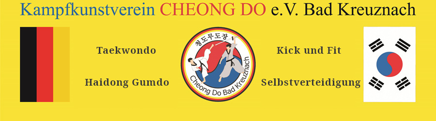 Vereinslogo mit der deutschen und koreanischen Flagge